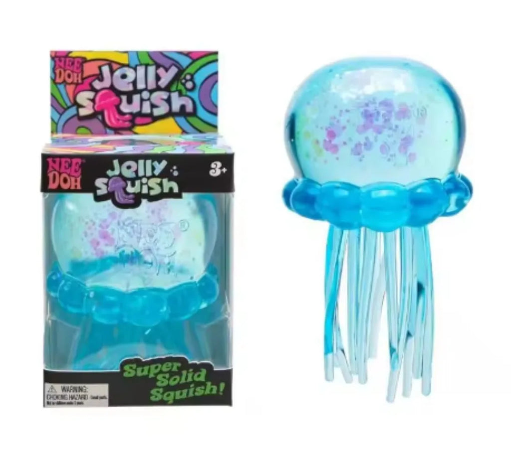 Nee Doh Jelly Octopus Sensory Toy, Water Resistant, Perfect for Boys and Girls