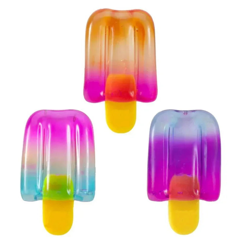 Nee doh Nice Cream Cone Colorful Ice Cream Shaped Sensory Stress Reliever Fidget Tool for Anxiety & Focus for Adults & Kids