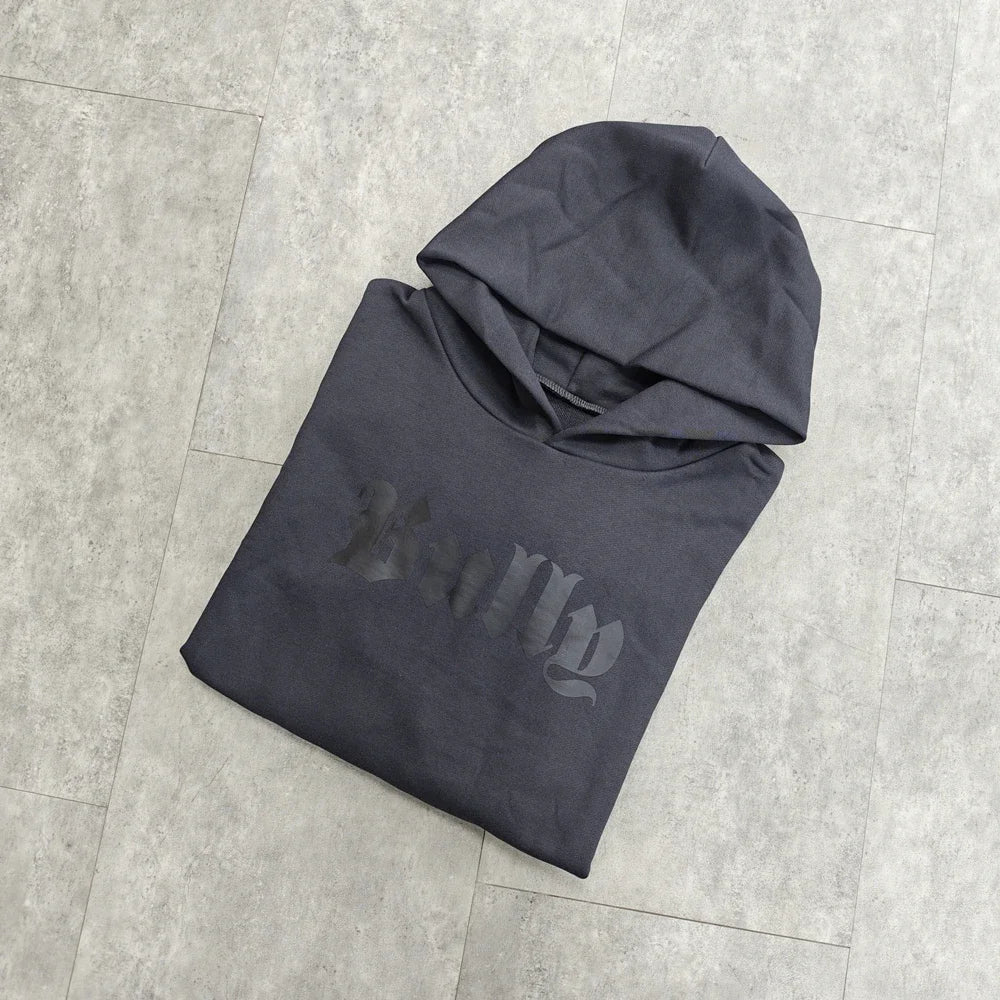 Yao Fashion Luxury Men Tops Hoodied Kanye West Bully Streetwear Oversize HipHop Vintage Sweatshirt Loose Hoodies For Men Unisex