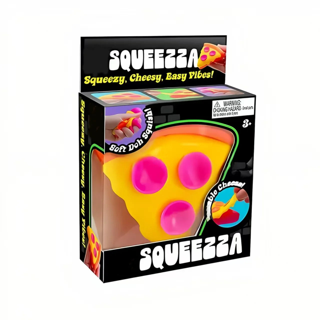 Nee-doh Nice Cream Cone Colorful Ice Cream Shaped Sensory Stress Reliever Fidget Tool for Anxiety & Focus for Adults & Kids