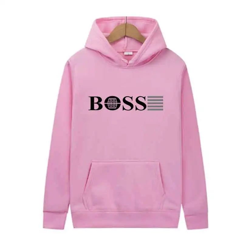Outdoor Sports Jogging Hoodie Fashion Trends Hoodie Tops Men Casual Streetwear Pullover Spring Autumn Unisex Clothing
