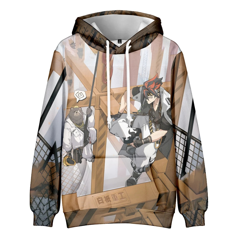 Hoodies Sweatshirt Von Lycaon Cosplay Costume 3D Printed Hoodies for Women Men Halloween Sweatshirts Top