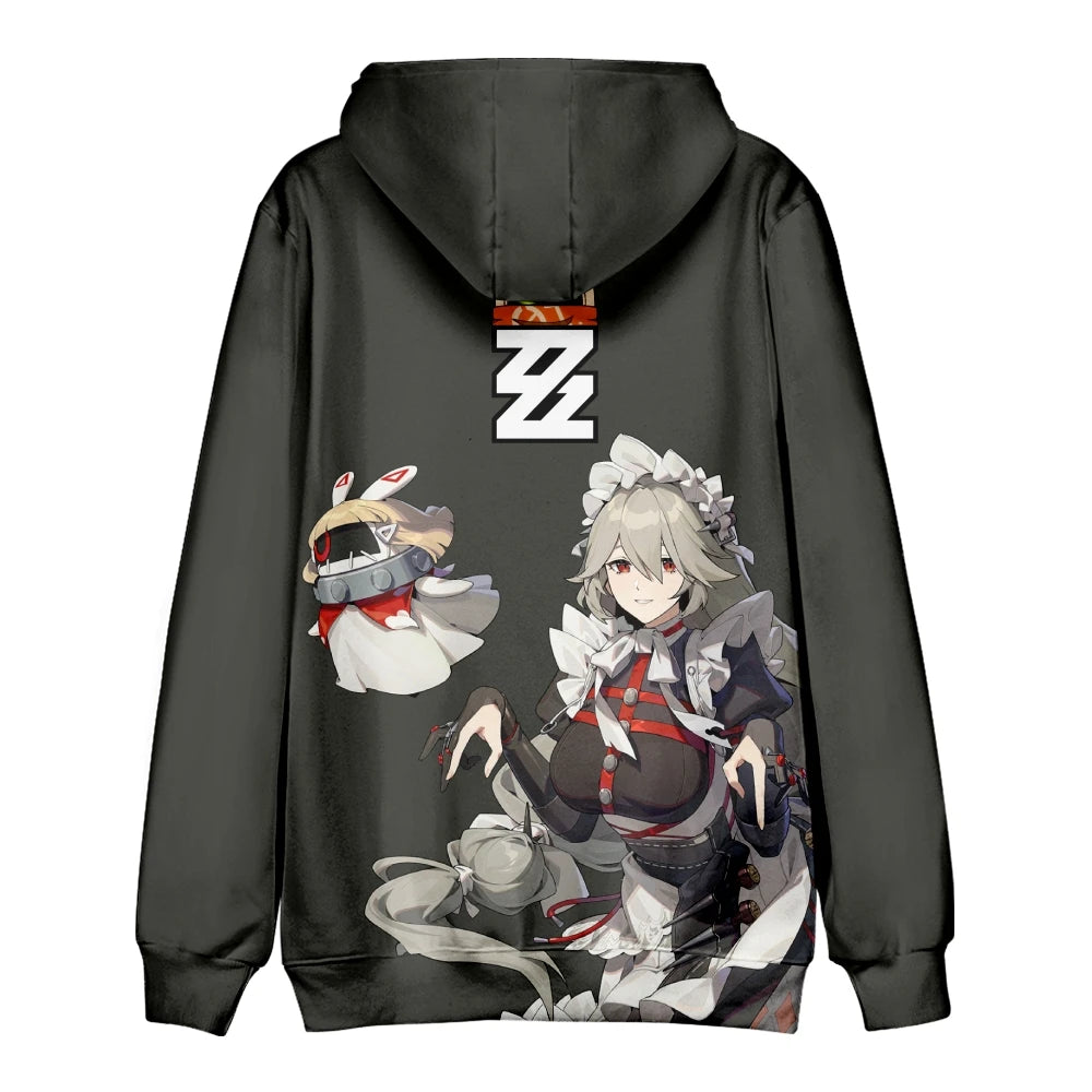 Hoodies Sweatshirt Von Lycaon Cosplay Costume 3D Printed Hoodies for Women Men Halloween Sweatshirts Top