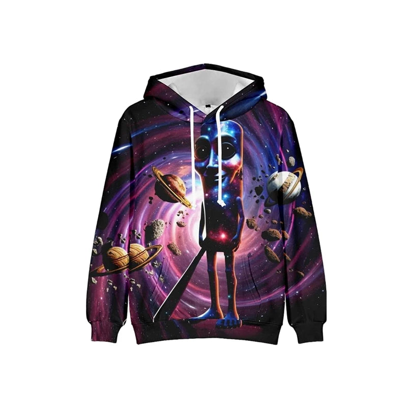 Tung Tung Tung Sahur Funny Baseball Bat Meme Hoodie Men's Fashion Humor Style Graphic Sweatshirts Harajuku Fashion Kids Hoodies