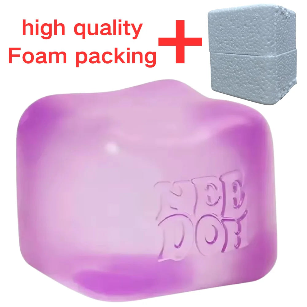 Nee DOH Nice Cube Sensory Fidget Toy Stress Relief Anxiety Relief Premium in Stock for Adults Kids