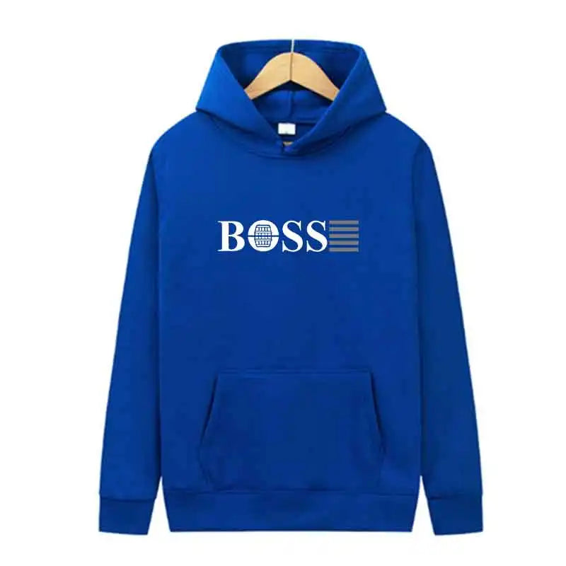 Outdoor Sports Jogging Hoodie Fashion Trends Hoodie Tops Men Casual Streetwear Pullover Spring Autumn Unisex Clothing