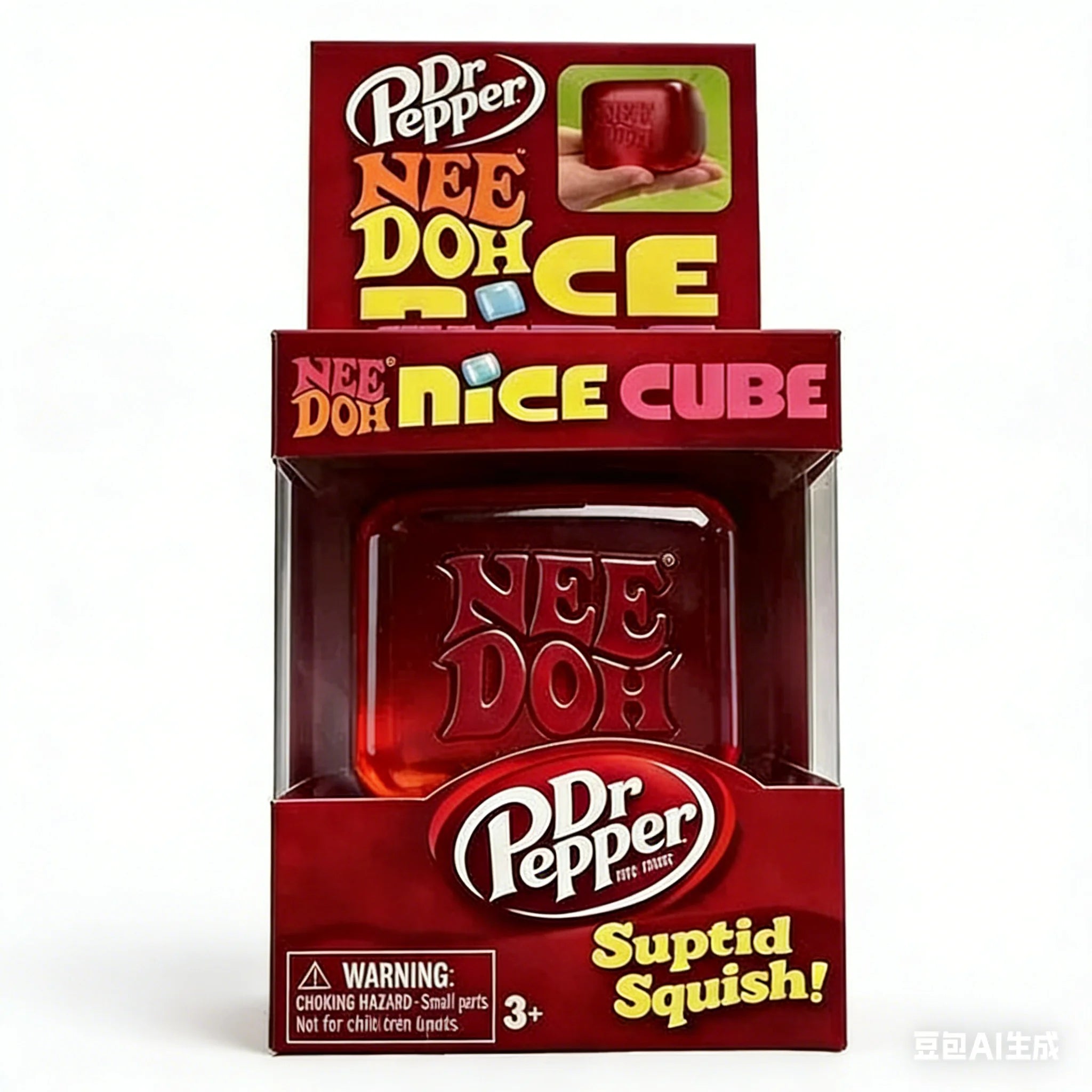 Nee-doh Nice Cream Cone Colorful Ice Cream Shaped Sensory Stress Reliever Fidget Tool for Anxiety & Focus for Adults & Kids