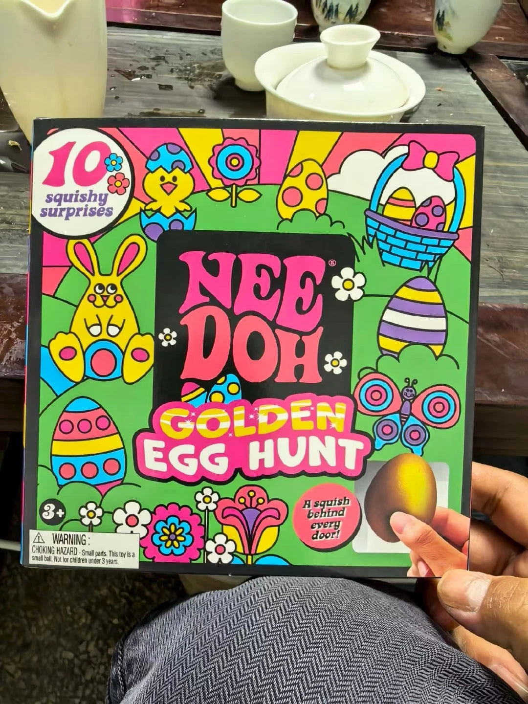 Nee-doh Golden Egg Treasure Hunt Blind Box Needoh  Fidget Toys Anti-stress Sensory Squeeze surprises Toy gifts For Kids Adults