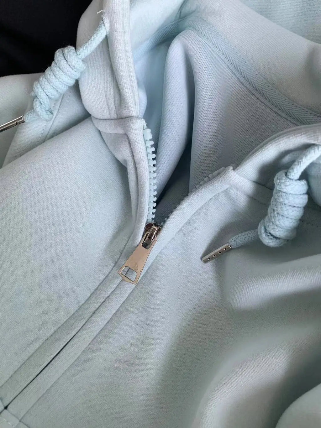 Hooded Zip Up Hoodies Womens Leisure Pink Aesthetic Thin O-Neck Front Back Gothic Letters Goth Breathable Thicken Sport Cozy