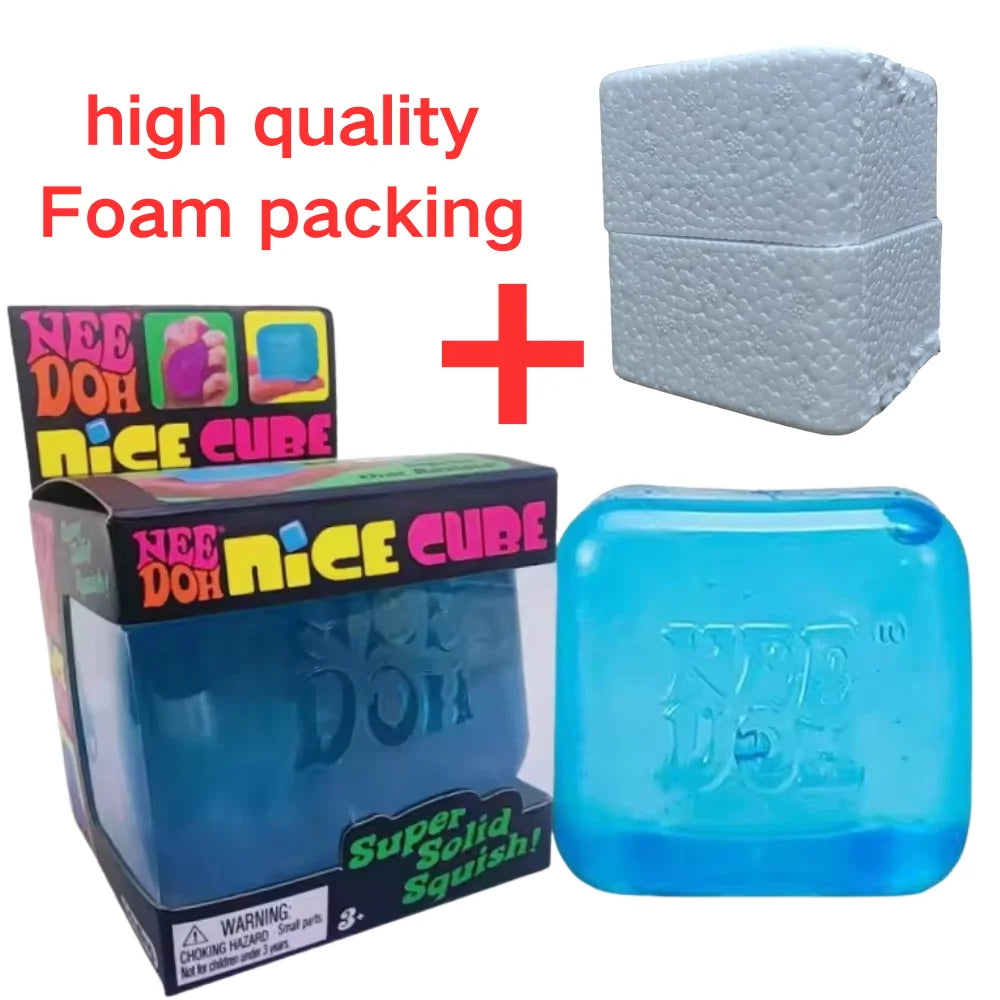 Nee DOH Nice Cube Sensory Fidget Toy Stress Relief Anxiety Relief Premium in Stock for Adults Kids