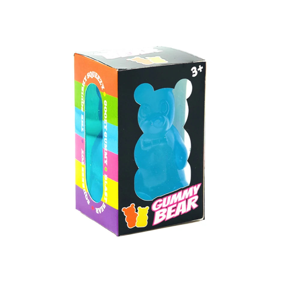 Nee doh Nice Cube,Cute Bear Maltose,Stress Resistant Toy That Relieve Anxiety,Relax And Grip Desktop Decorative With Box Gifts