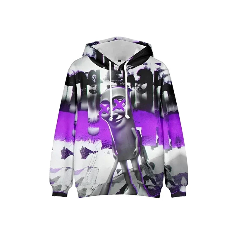 Tung Tung Tung Sahur Funny Baseball Bat Meme Hoodie Men's Fashion Humor Style Graphic Sweatshirts Harajuku Fashion Kids Hoodies