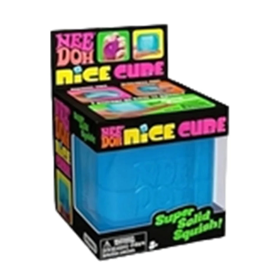 Nee-doh Nice Cube Sensory Stress Reliever Fidget Tool for Anxiety & Focus Desk Sensory Cube for Adults