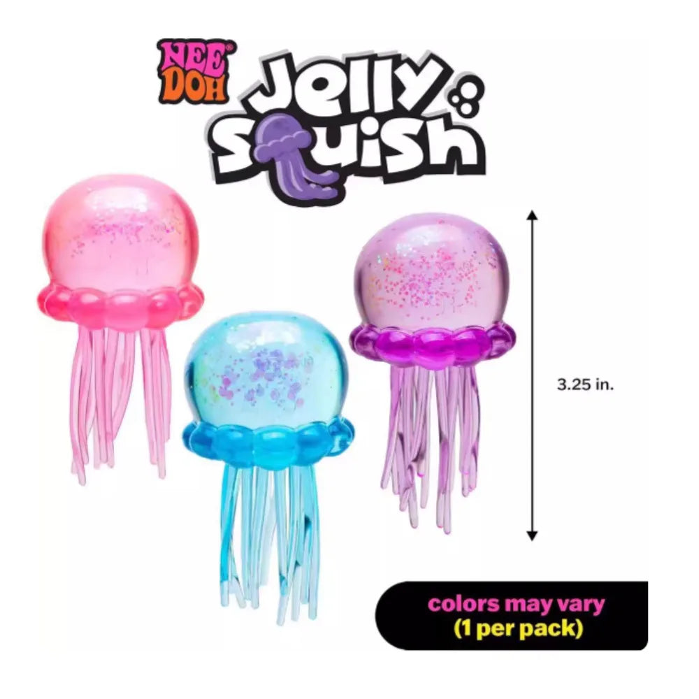 Nee Doh Jellyfish Jelly Squish Stress Toy Fidget Squeeze NeeDoh Trending Special
