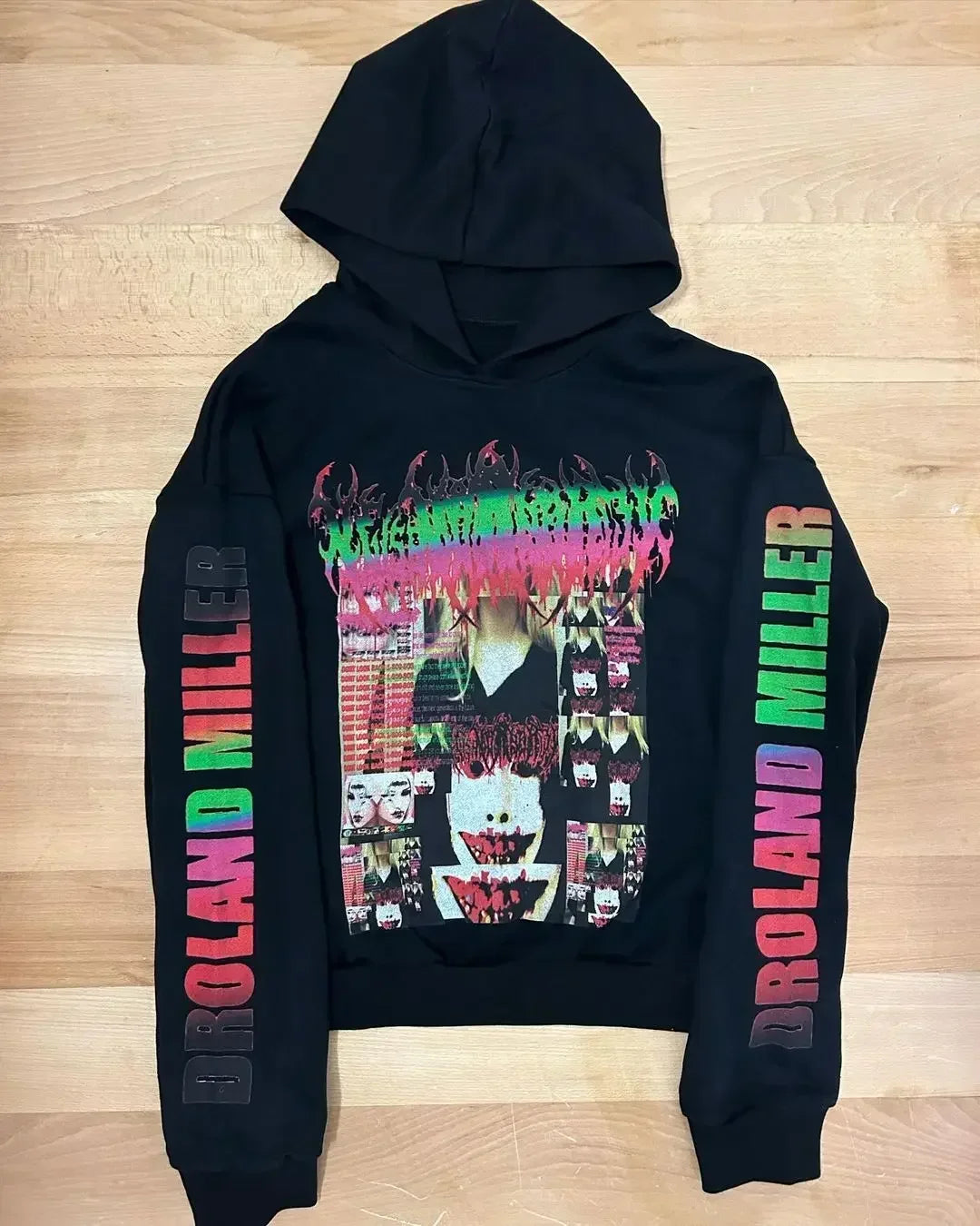 Harajuku Hoodies Women Goth Streetwear Tops Gothic Grunge Couples Sweatshirt Drolandmiller Oversized Hoodie Y2k Clothes