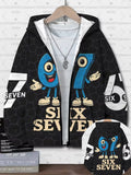 Hoodies For Kids 67 Six Seven Italian Brain Rot Math Joke Tops Y2k Game Saying Zipper Clothes Graphic Y2k Children's Hoodies