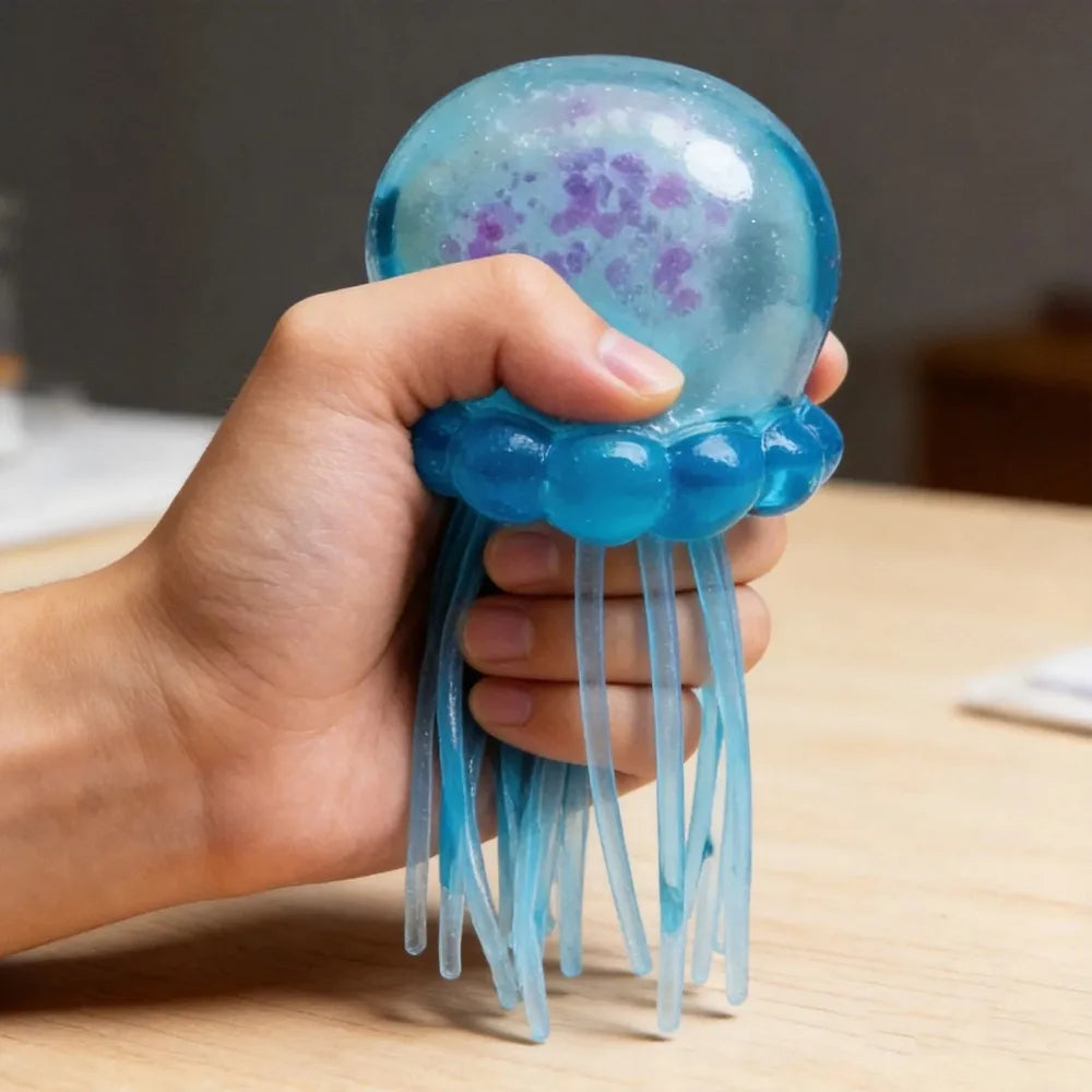 Nee Doh Jellyfish Jelly Squish Stress Toy Fidget Squeeze NeeDoh Trending Special