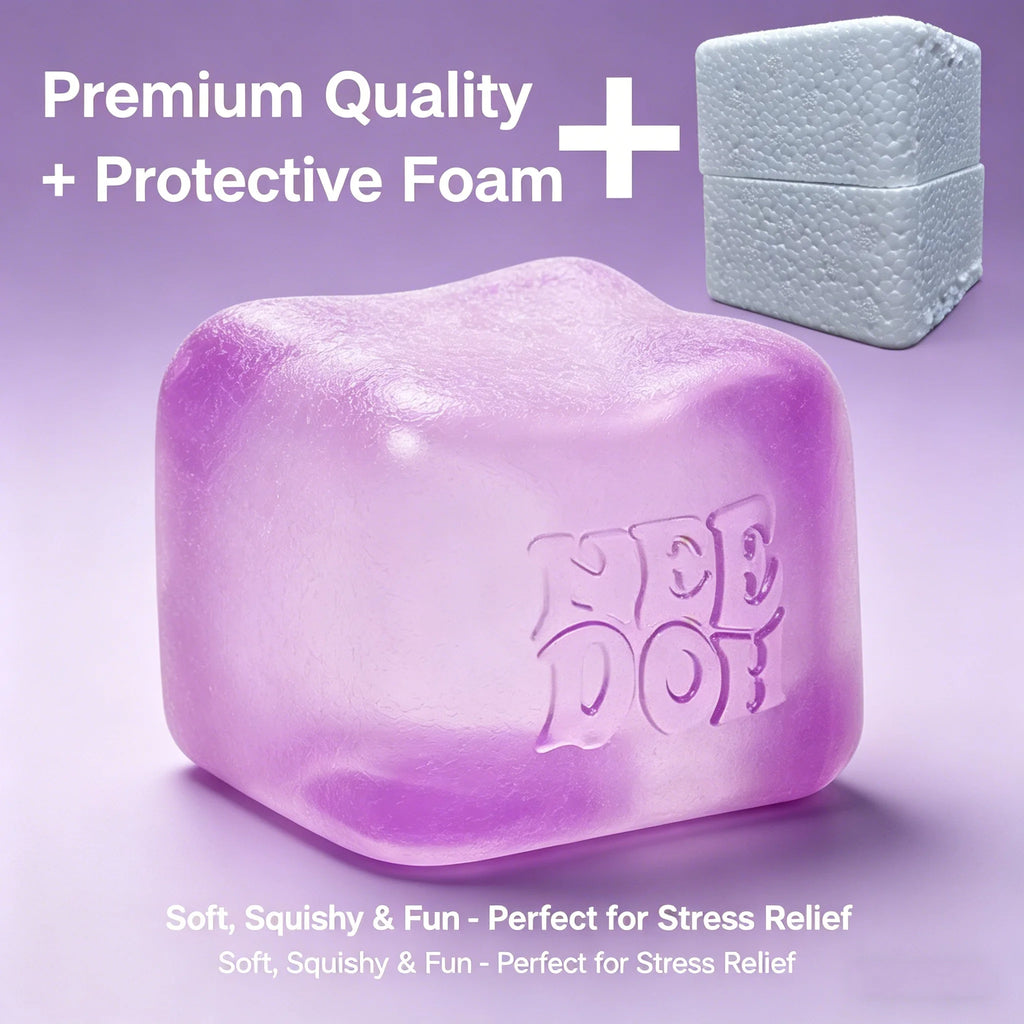 Nee DOH Nice Cube Sensory Fidget Toy Stress Relief Anxiety Relief Premium in Stock for Adults Kids