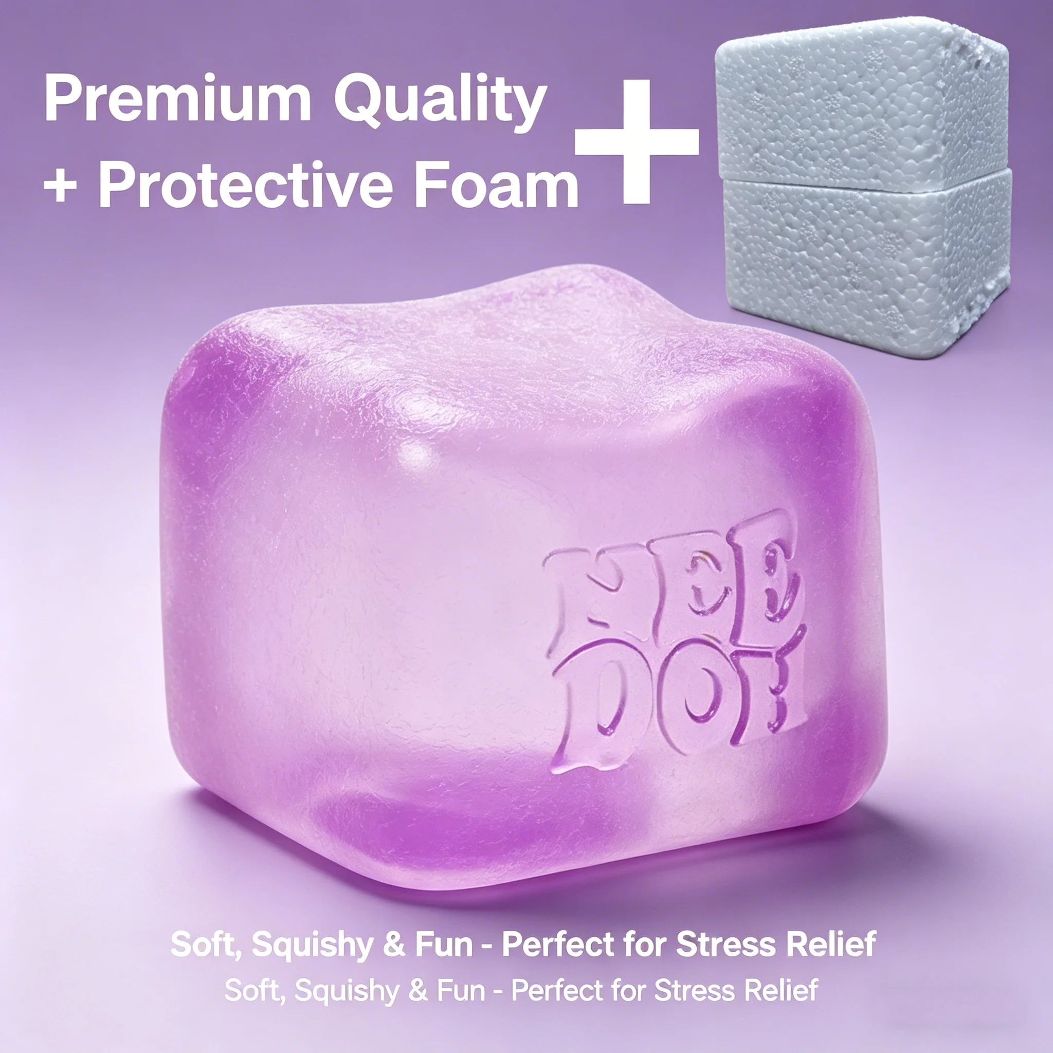 Nee DOH Nice Cube Sensory Fidget Toy Stress Relief Anxiety Relief Premium in Stock for Adults Kids