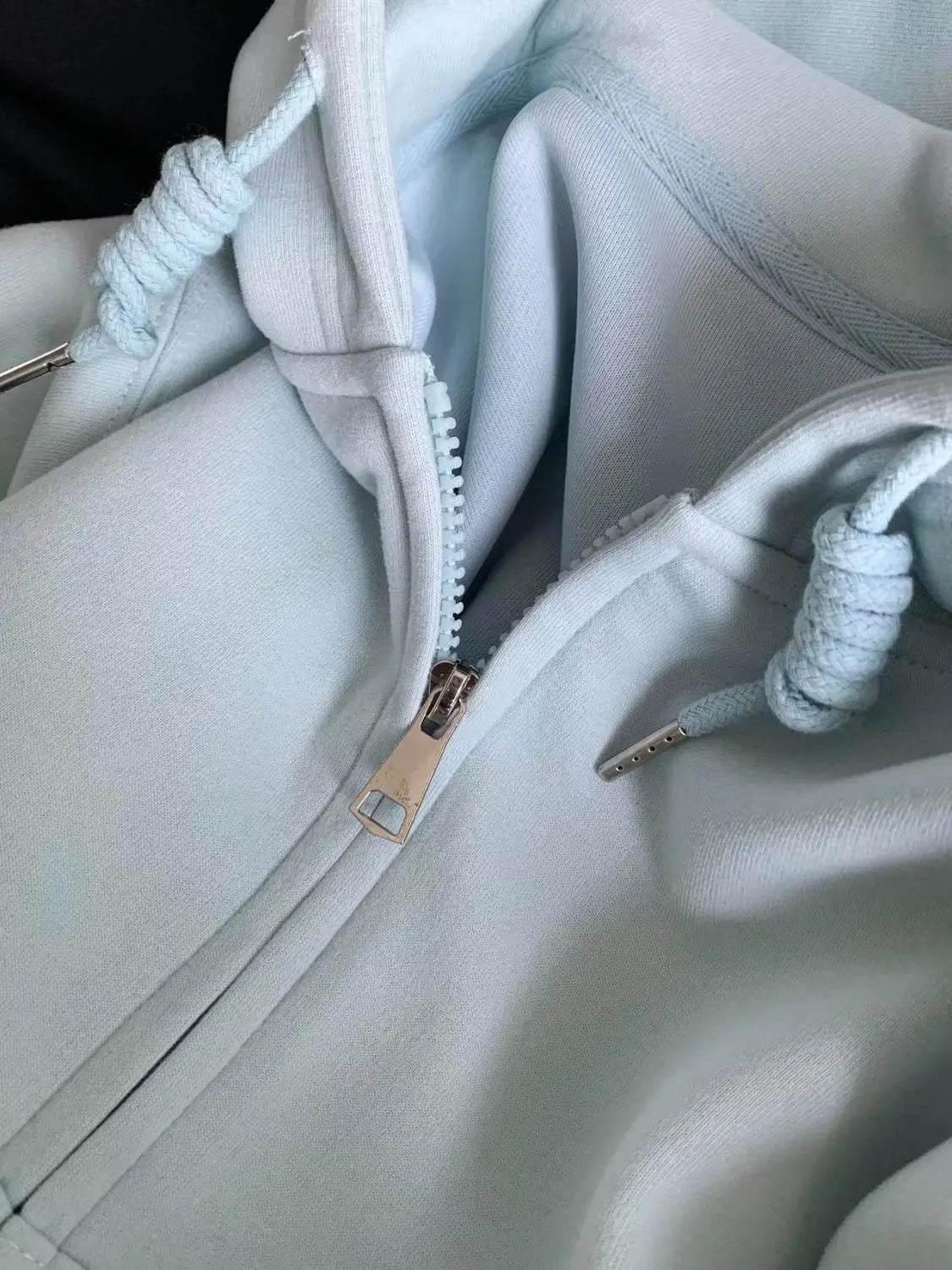 Hooded Zip Up Hoodies Womens Leisure Pink Aesthetic Thin O-Neck Front Back Gothic Letters Goth Breathable Thicken Sport Cozy