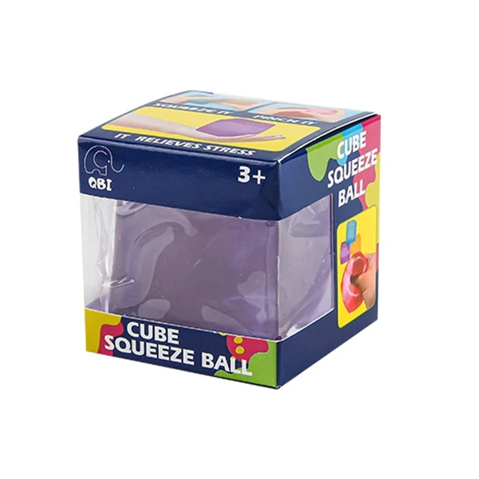 Nee doh Nice Cube,Cute Bear Maltose,Stress Resistant Toy That Relieve Anxiety,Relax And Grip Desktop Decorative With Box Gifts