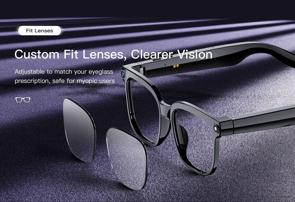 AI Smart Glasses 2026 New Men 800W Camera Color-Changing Translation Glasses Waterproof Call Photo Video Recording Sunglasses