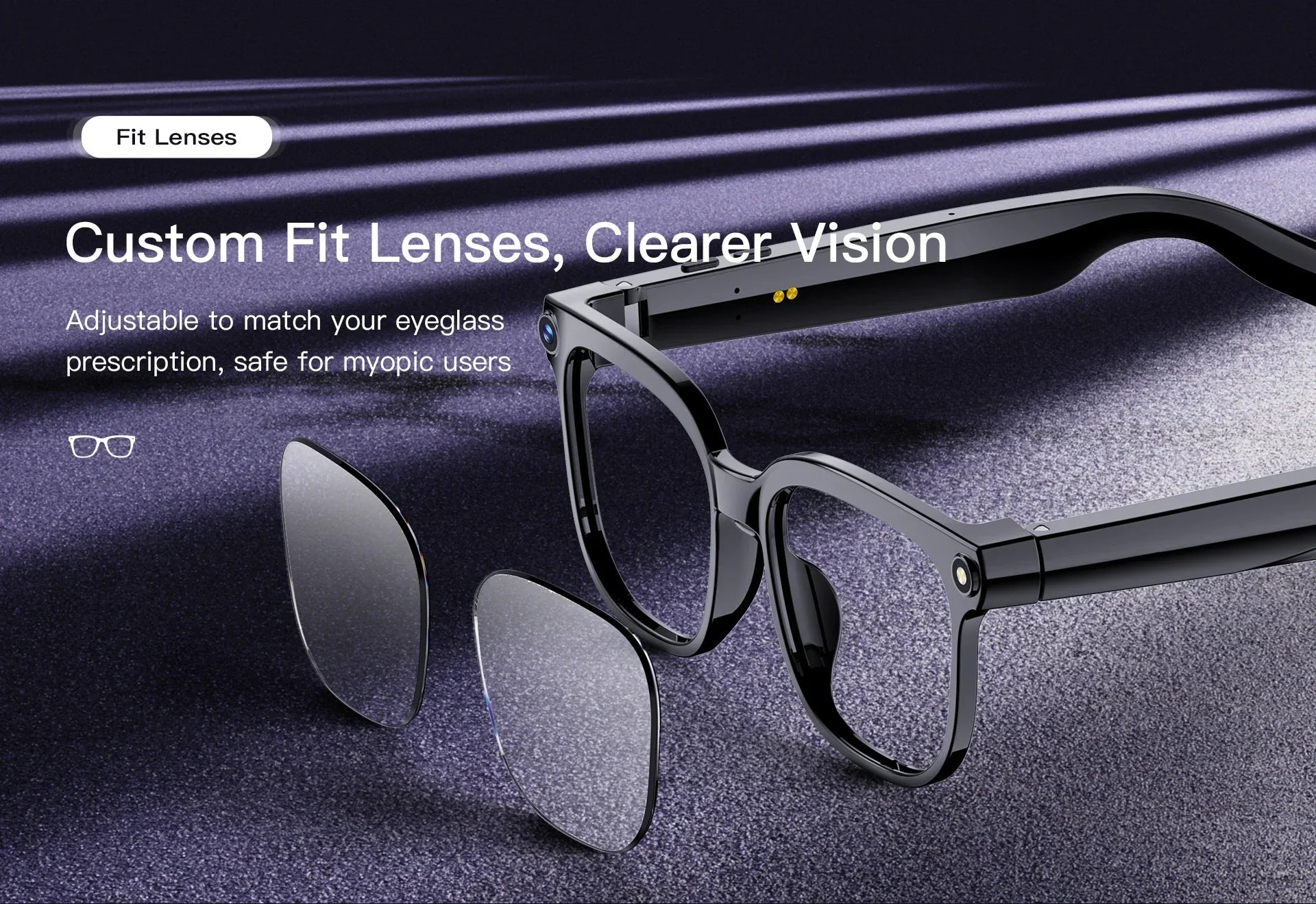 AI Smart Glasses 2026 New Men 800W Camera Color-Changing Translation Glasses Waterproof Call Photo Video Recording Sunglasses
