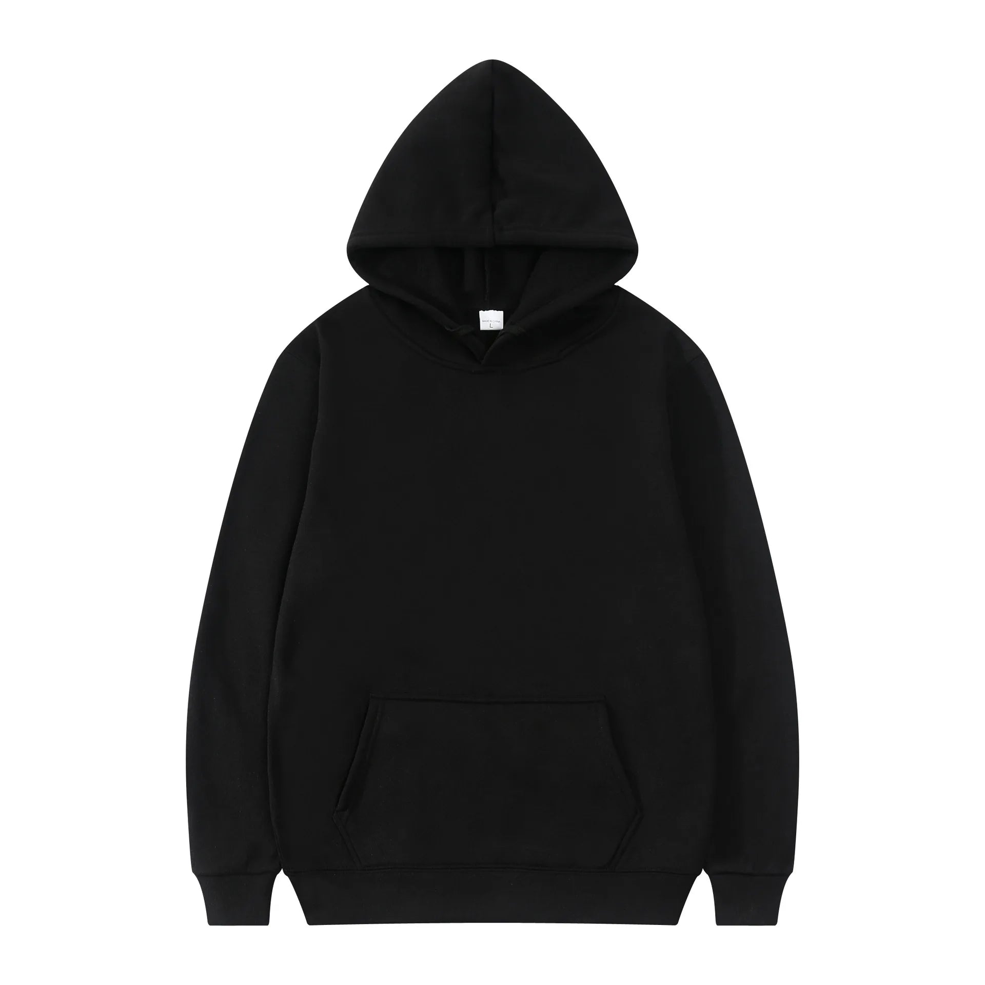 Men Fashion Hooded Sweatshirt Pullover Hoodie Unisex Black White Hoodies For Men Sudaderas Para Hombres Polerones hit product