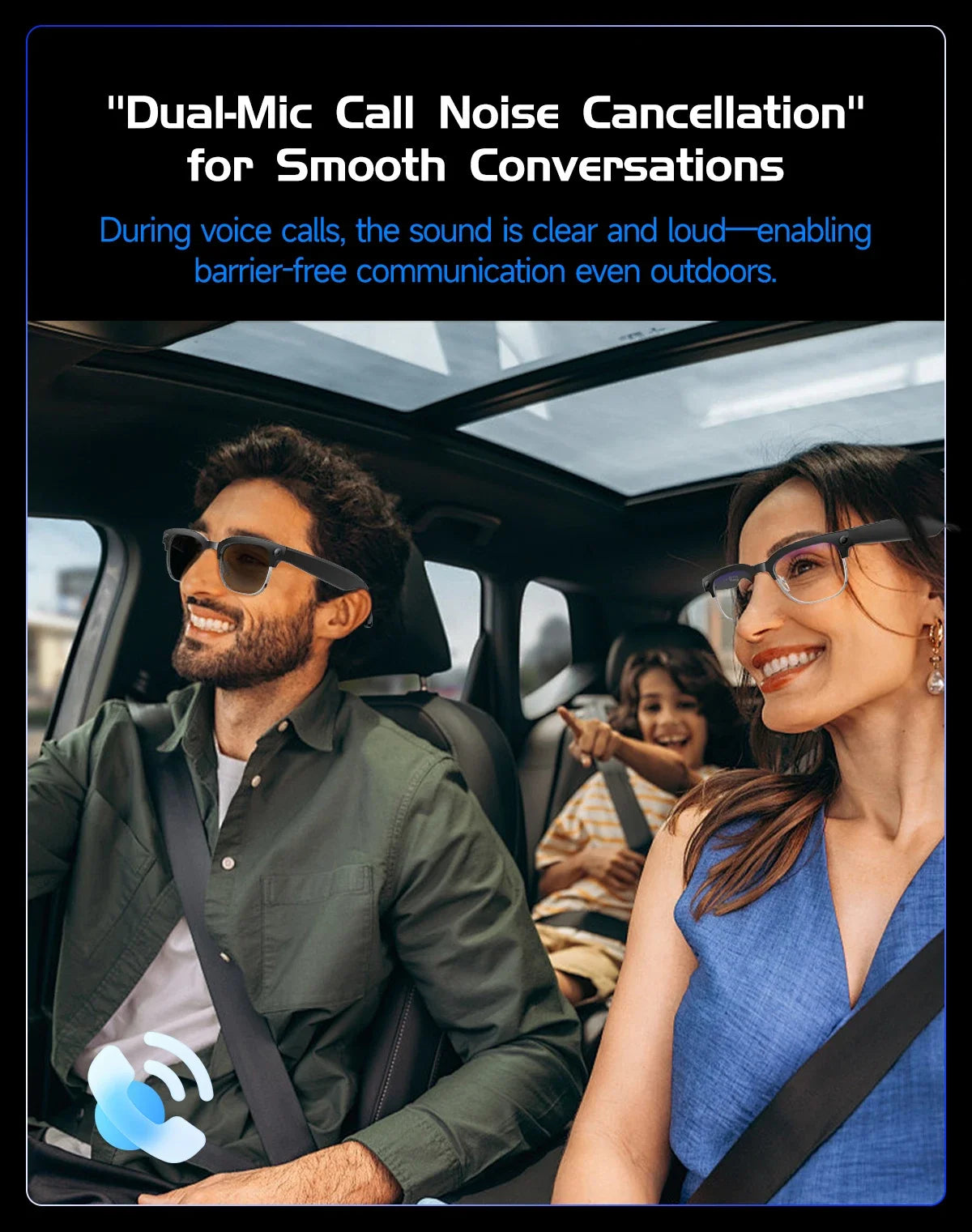 AI Smart Glasses AI Smart Translation AI Smart Question and Answer Interaction 800W HD Camera 290mAh Battery AI Smart Glasses
