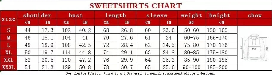 Hoodie Women Men Printed Hoodie Loose Casual Hoody Sweatshirt Unisex Long Sleeve Pullover