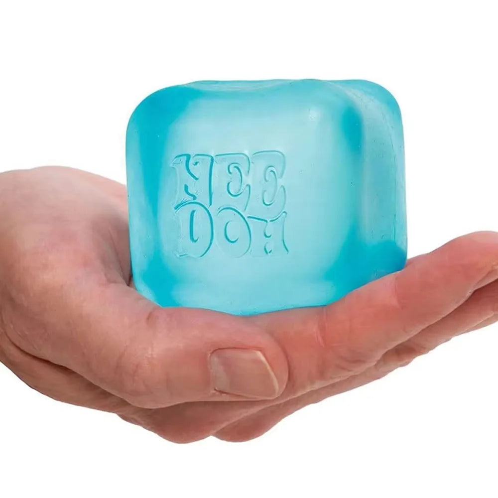 Nee  doh Nice Cube Sensory Fidget Cube Stress Relief Anxiety Sensory Tool for Focus ADHD & Calming Office Desk Gadget