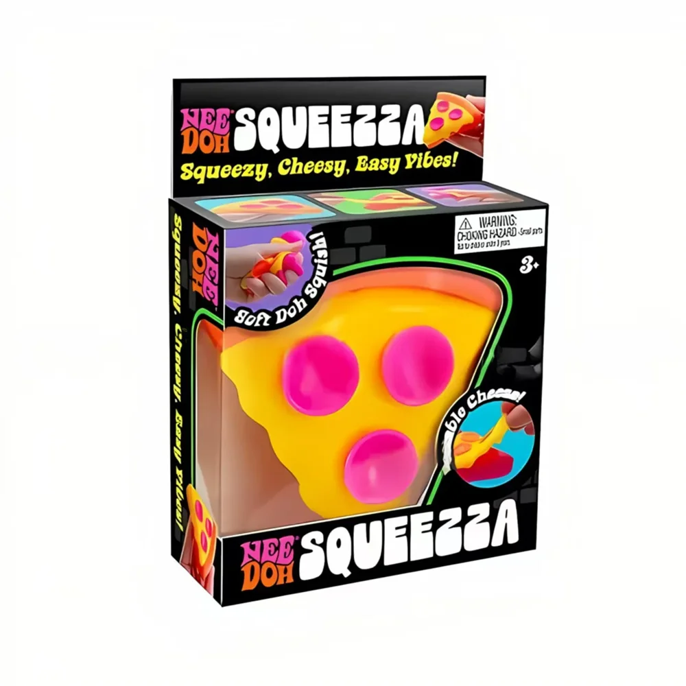 Nee-doh Nice Cream Cone Colorful Ice Cream Shaped Sensory Stress Reliever Fidget Tool for Anxiety & Focus for Adults & Kids