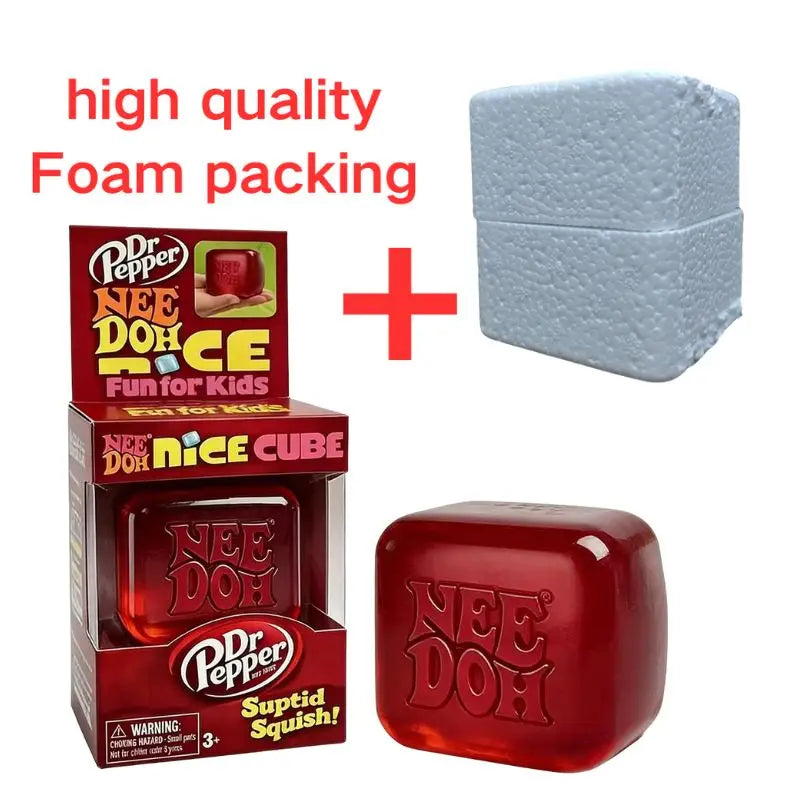 Nee DOH Nice Cube Sensory Fidget Toy Stress Relief Anxiety Relief Premium in Stock for Adults Kids