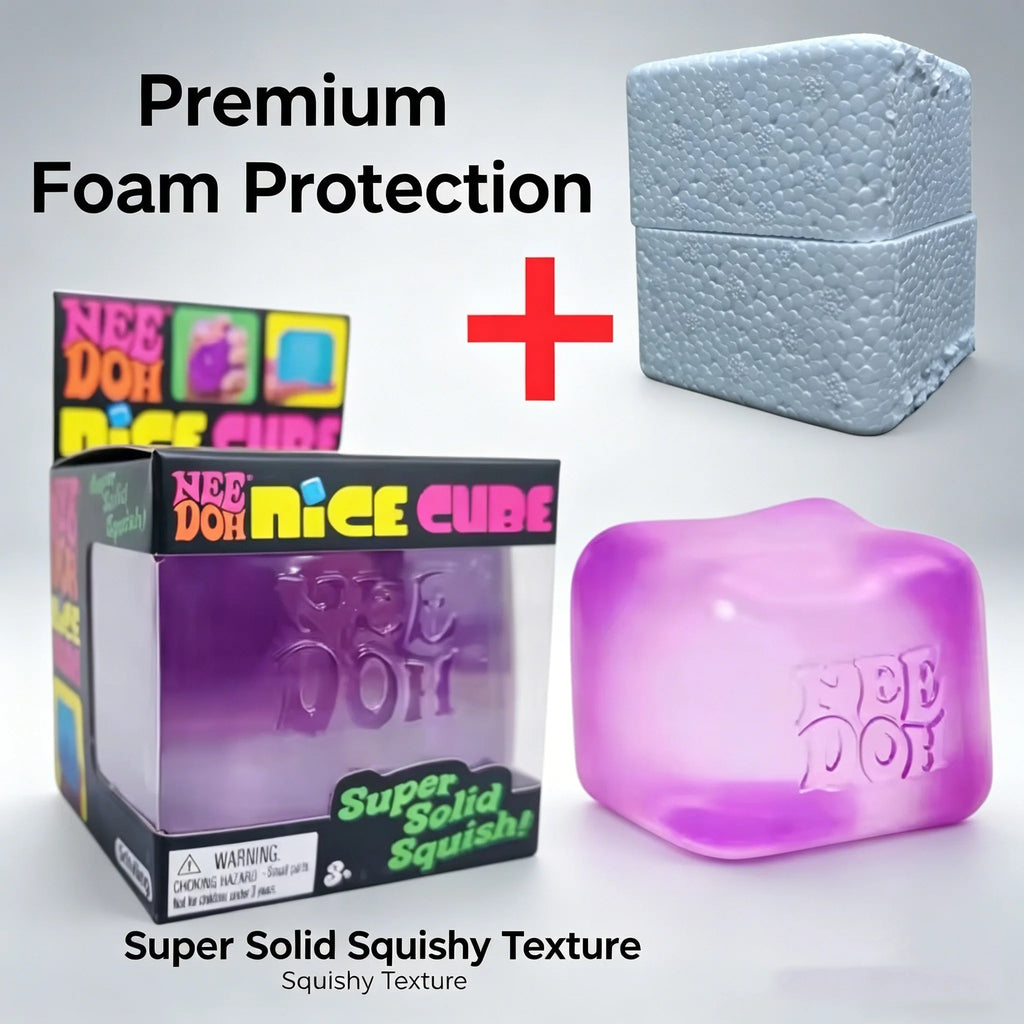 Nee DOH Nice Cube Sensory Fidget Toy Stress Relief Anxiety Relief Premium in Stock for Adults Kids