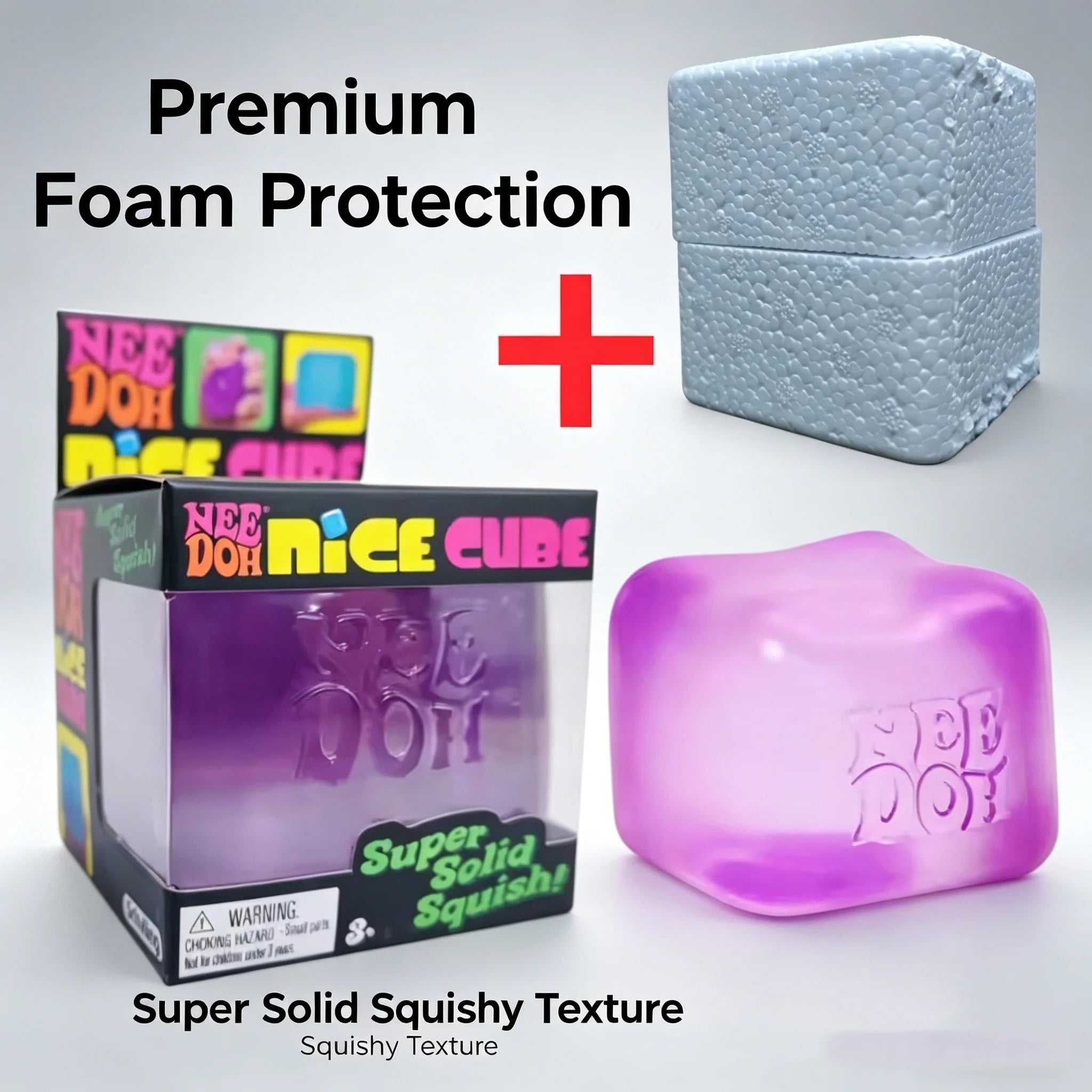 Nee DOH Nice Cube Sensory Fidget Toy Stress Relief Anxiety Relief Premium in Stock for Adults Kids