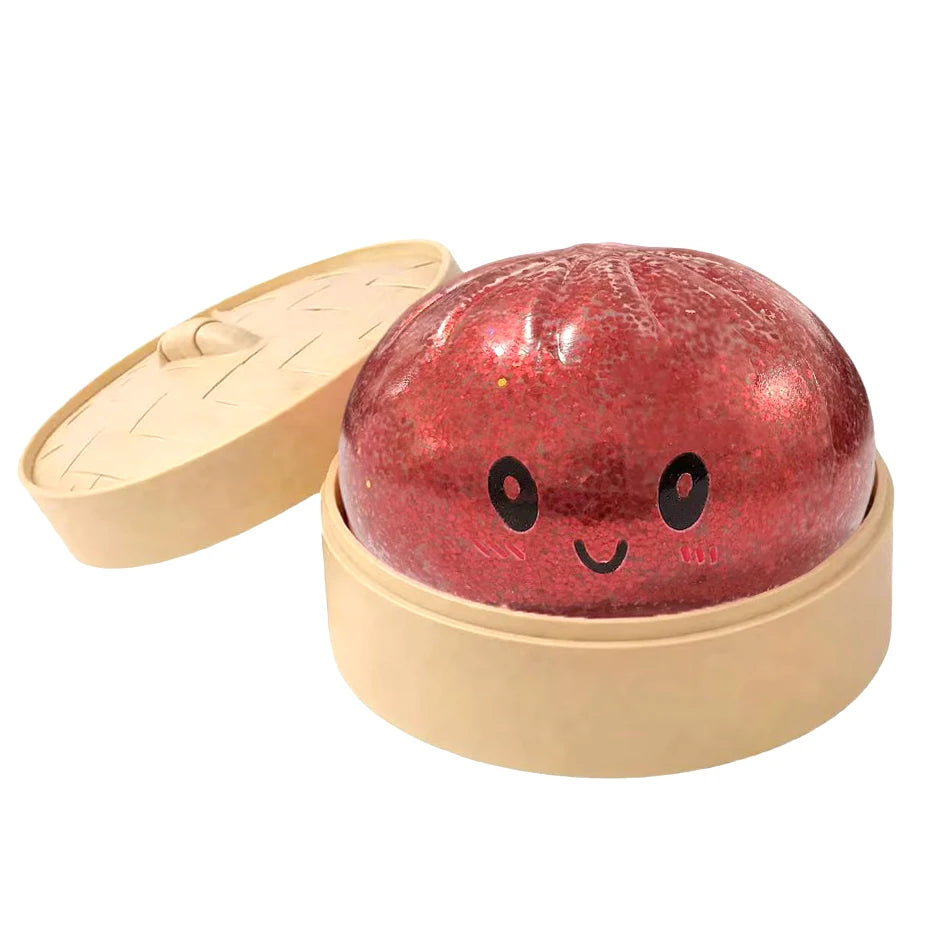 Simulated Soft Dumpling Squishy Stress Ball Funny Squeezing Decompression Ball Squeeze Fidget Gift Creative Birthday Gifts Favor