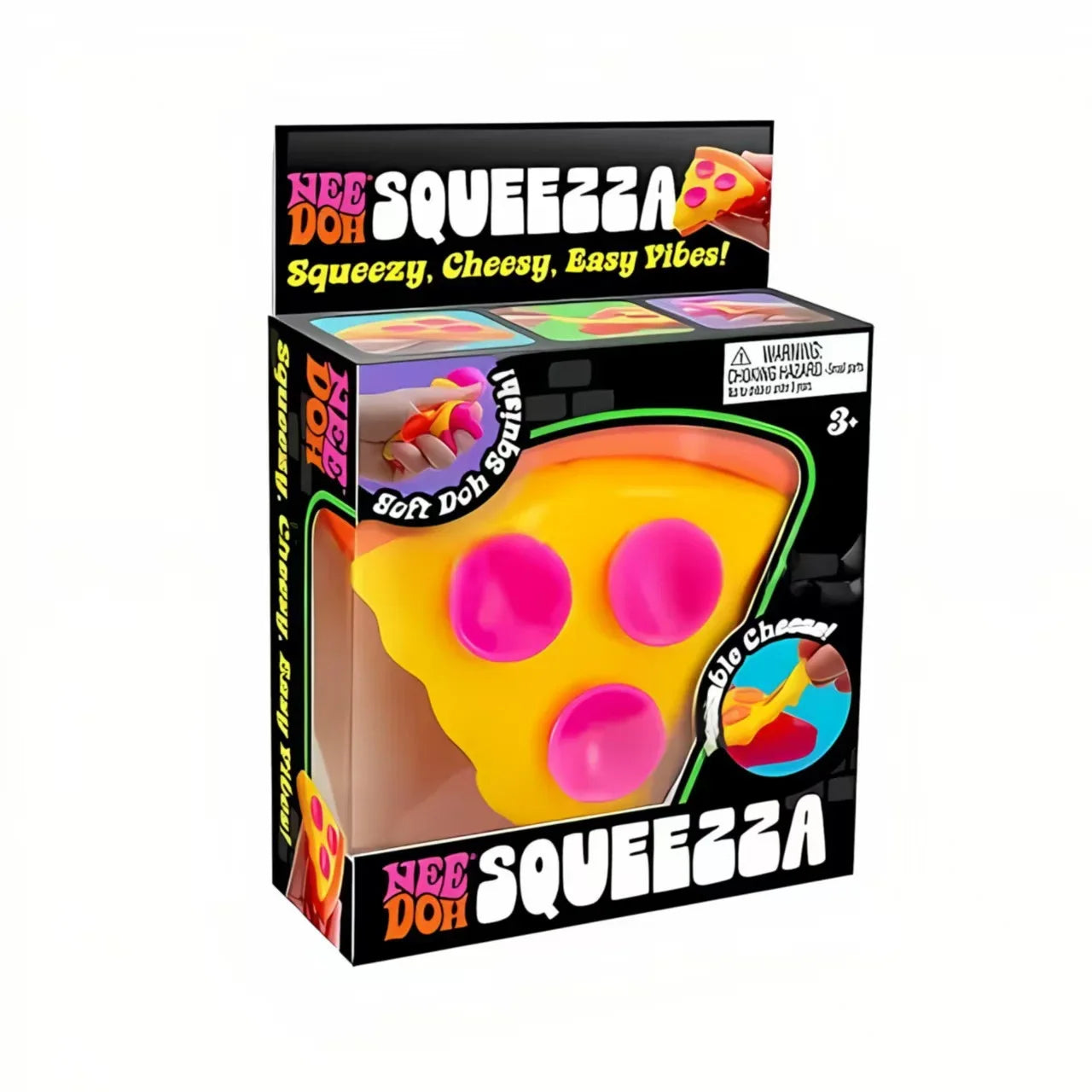Nee-doh Nice Cream Cone Colorful Ice Cream Shaped Sensory Stress Reliever Fidget Tool for Anxiety & Focus for Adults & Kids